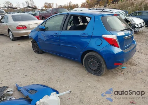 2013 Toyota Yaris Le from USA, damaged, VIN JTDKTUD3XDD564443